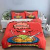 Egg characters with utensils. Bedding sets Duvet cover sets Duvet covers Pillowcases(1 * Duvet Cover 2 * Pillowcases without duvet insert)