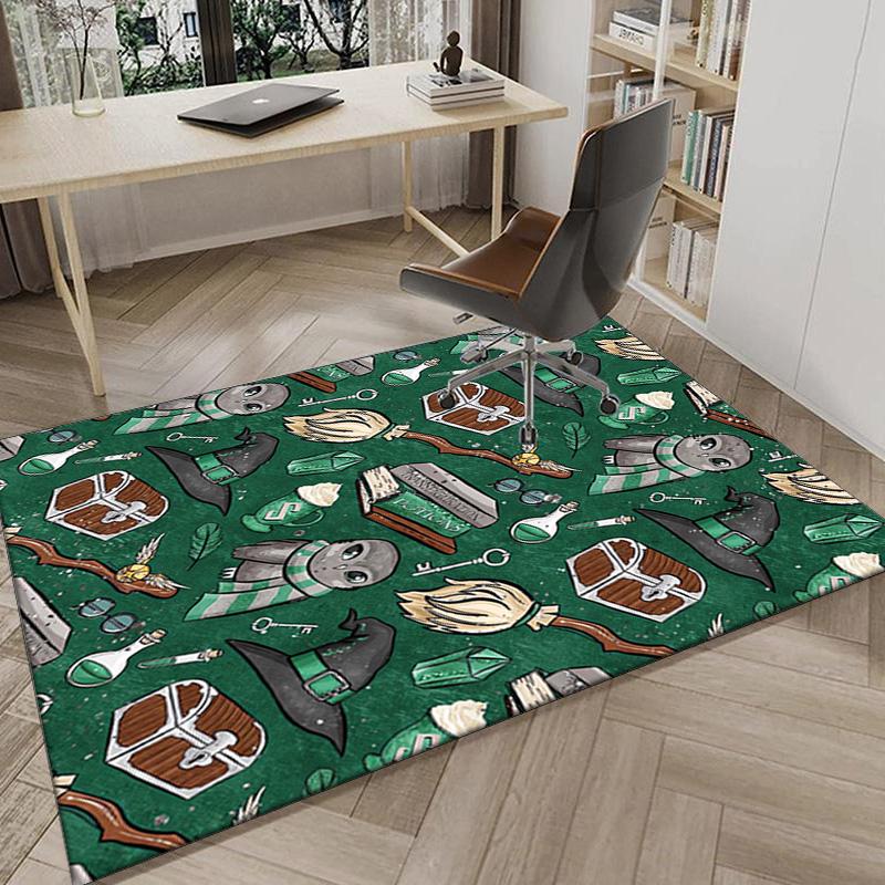 Magical School Adventure Carpet, Chair Rug,Rug for Office Bedroom living rooms, Doormat decor Fan Gift Christmas Gift