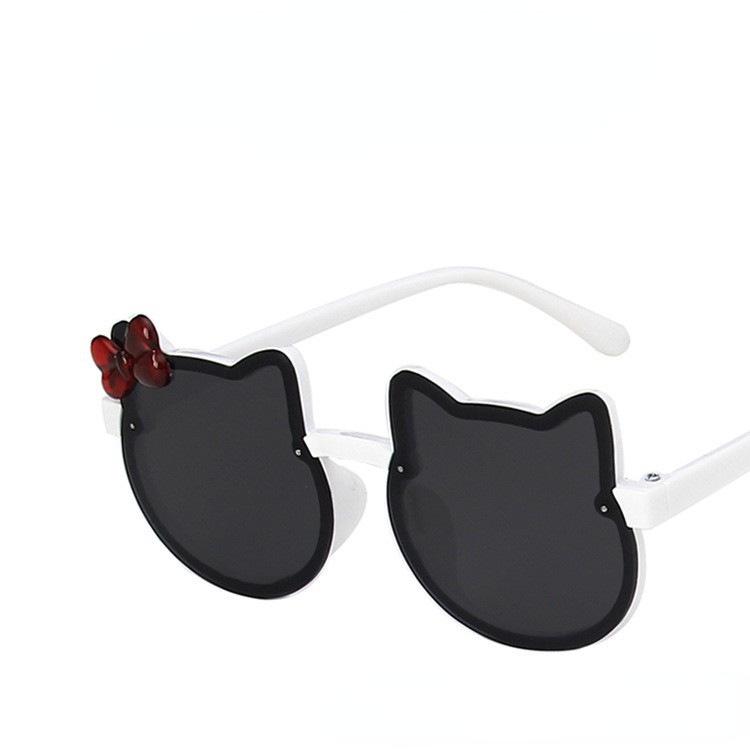 Детские солнцезащитные очки для девочек, защита от УФ-лучей, милые, супер милые детские очки, очки для маленькой девочки с мягкими дужками, силиконовые поляризационные солнцезащитные очки