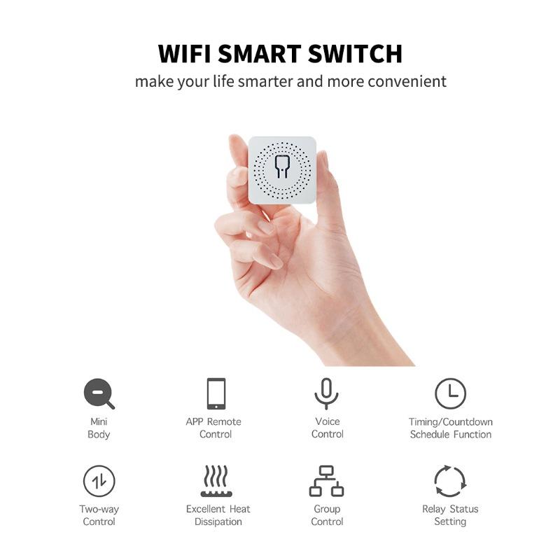 Приложение Graffiti WiFi Smart Switch с дистанционным голосовым управлением Alexa с двойным переключателем управления и скрытым устройством включения/выключения коробки