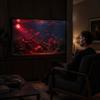 1W Fish Spot Light Plastic Aquarium Lamp Durable LED Aquarium Lamp  For Pond