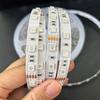 RGB 24В Диммируемая светодиодная лента - 60 цветных светодиодов, 5050, 4-проводная для подсветки киберспортивных мероприятий, баров, KTV и клубов.