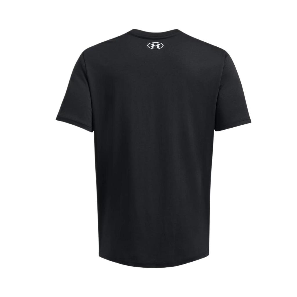 Under Armour Футболка Brahma Solid Crew Neck с коротким рукавом для мужчин, цвет черный 1387797-001