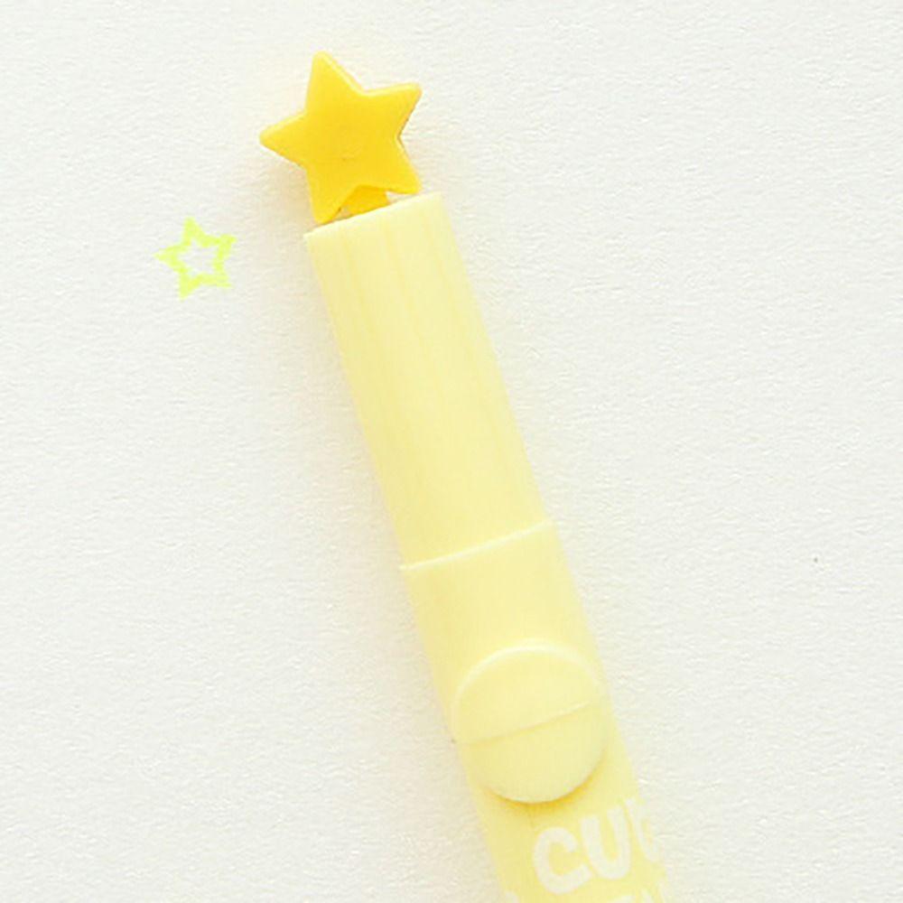 Candy Color Highlighters Pen Journal Diary Decoration Highlighter Cute Stamp