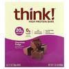 Think!, High Protein Bar, Chocolate Fudge, 10 Packs, 60g (2.1oz) Each