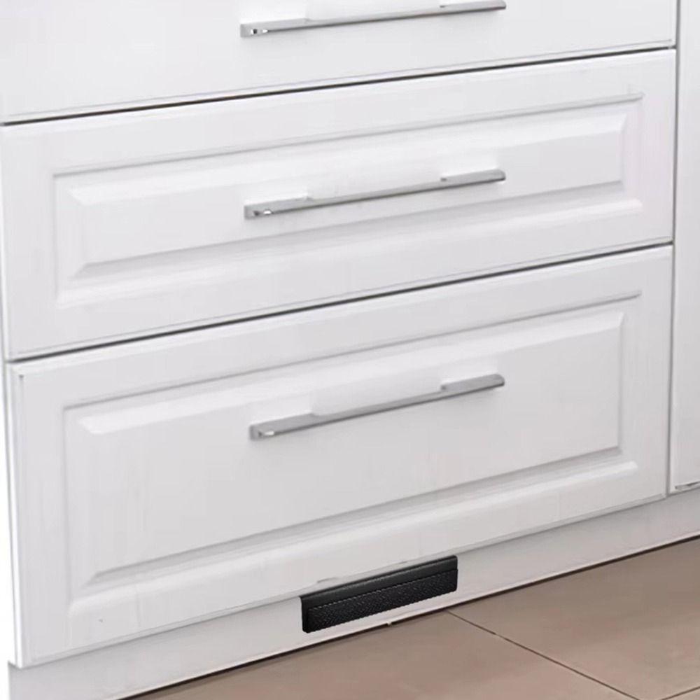 Hands-Free Touchless Cabinet Foot Pull Metal Touchless Opener Cabinet Door Handles Bathroom