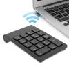 Mini Keyboard Wireless Numeric Keypad 2.4G USB Ergonomic Lightweight PC Computer AccessoryBlack