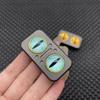 Silent Haptic Fidget Slider Rotating Snap Coin Fidget Spinning Toy  Office Leisure Toy