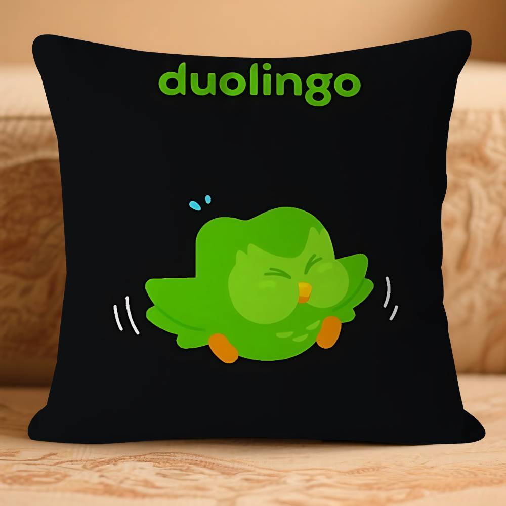 D-Duolingo Наволочка для аниме-подушки Съемная Моющаяся Наволочка – Мягкий Лен для Всех Сезонов