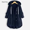 2024 Winter Plus-size Women's Hooded Coat Double-sided Cashmere Fashion Mid-length Loose Cardigan Wool Coat