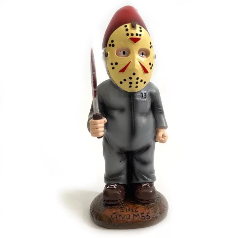 Christmas Gift Ornament Garden Ornament Dwarf Resin Crafts Cartoon Dwarf Statue White Beard Old Man