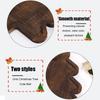 Creative Christmas Tree Shape Wooden Serving Tray For Candy Snacks Nuts Dry Fruits Breakfast Dessert Wedding Party Home Decor