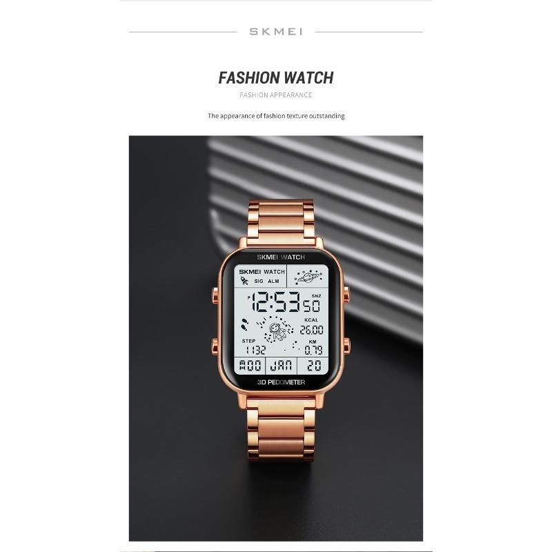Skmei 1888 модные спортивные цифровые часы мужские секундомер обратный отсчет наручные часы календарь водонепроницаемые электронные часы
