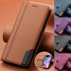 Magnetic Flip Leather Case For Samsung Galaxy S25 Edge S24 S23 Ultra S22 S21 FE S20 S10 Plus Note20 A17 A16 A56 A36 Wallet Cover