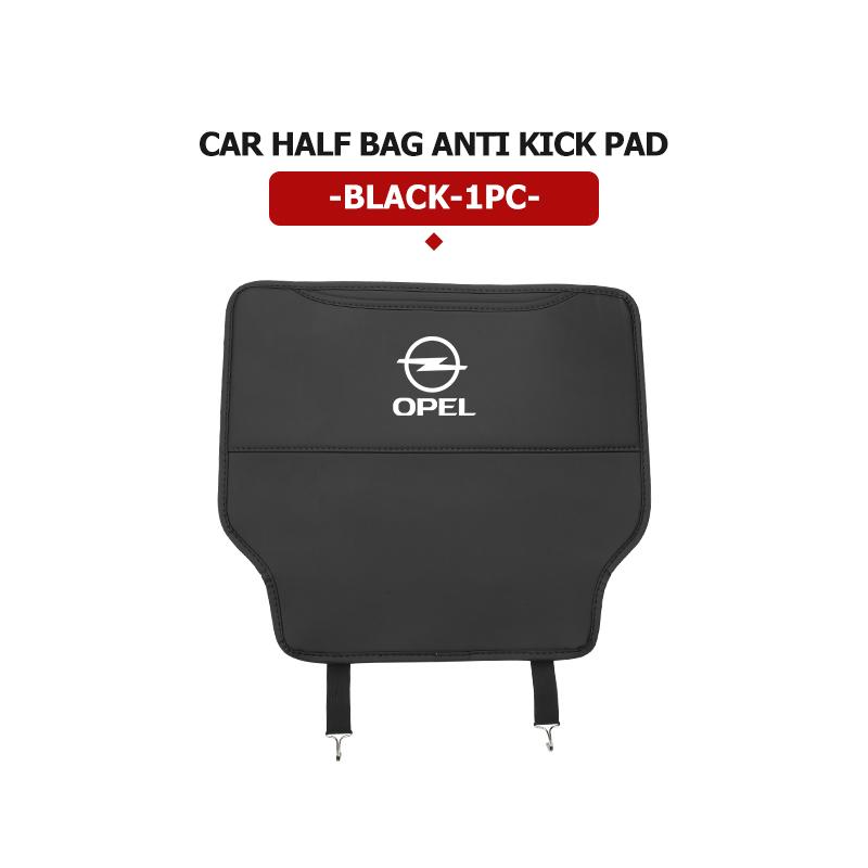 AAAYQ1 Leather Car Seat Back Protector Mat Prevent Dirty Anti Kick Pad For Opel Vectra Zafira Meriva Mokka Grandland Vivaro Antara