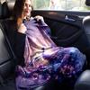 1pc Peacock Printing Lightweight Flannel Blanket, Comfortable and Warm Blanket, for Camping Sofa Bed and Couch Office, Suitable for Gift Blan