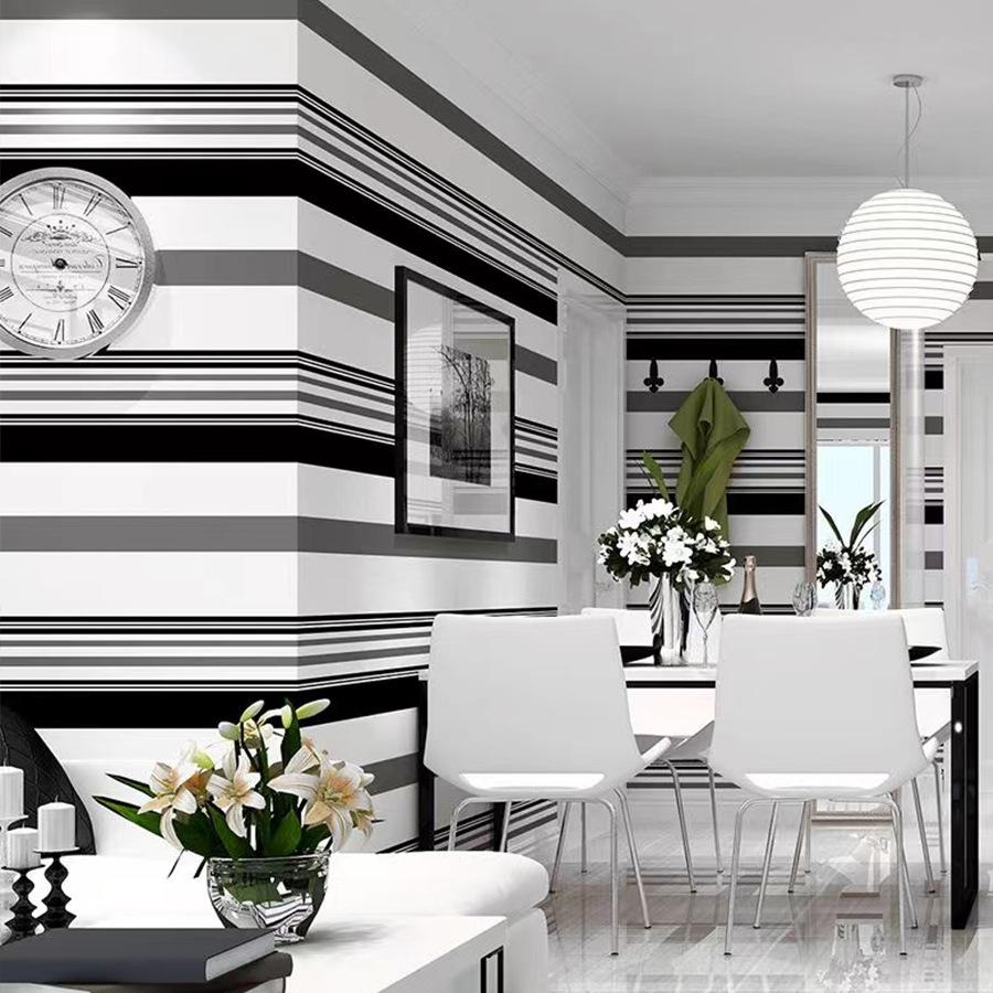 3D черно-белые обои с кожурой и наклейкой, самоклеящаяся контактная бумага, съемные водонепроницаемые обои для ремонта мебели