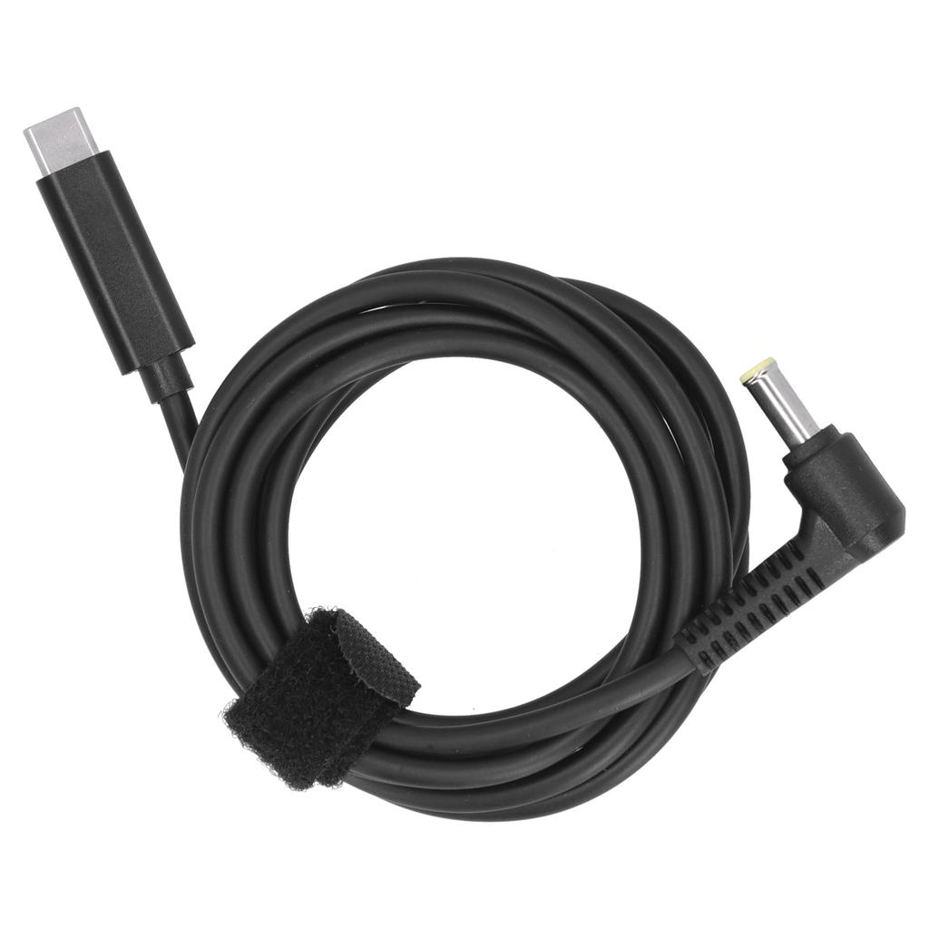 Кабель-адаптер питания USB Type-C (папа) на DC 5.0 x 1.0 мм (папа) для компьютера, ноутбука