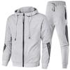 Fashion Men's Hooded Sweater + Sports Pants Autumn And Winter Casual Jogging Suit