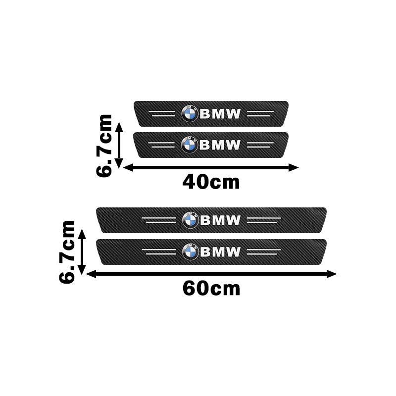 Car Door Threshold Protective Stickers Anti Scratch Waterproof Decal For BMW M E92 E87 F10 F20 F30 X3 X5 i3 ix3 E46 E90 E39 E60