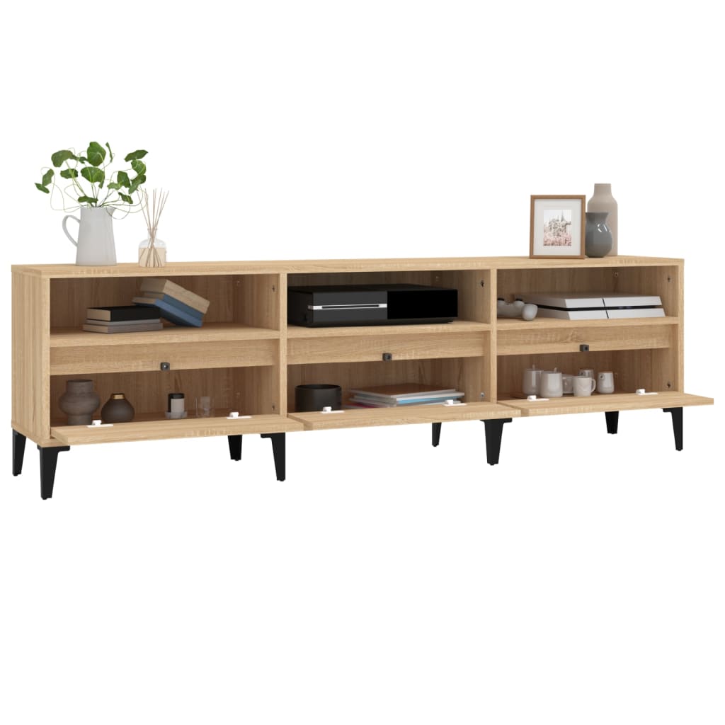 Szafka Pod Tv, Dąb Sonoma, 150X30X44,5 Cm