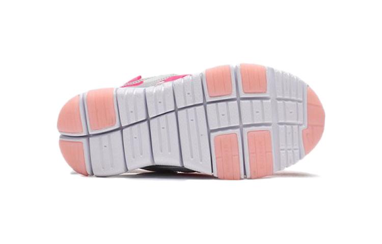 Nike Dynamo Free Slip Resistant Cushioning Low top Running Shoes White Pink Children Aged 3 7 Years Old CI1187-686