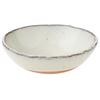 Marui Seito Shigaraki Ware Hechimon Small Bowl, Diameter 13cm, White Glaze, Cloth Pattern, White, MR-3-4177