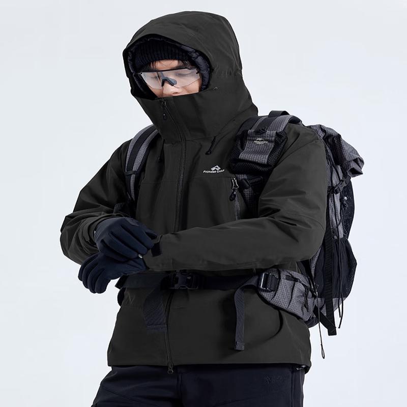 Pathfinder Men's Hardshell Outdoor Windproof Waterproof Hiking Jacket XHW301100L