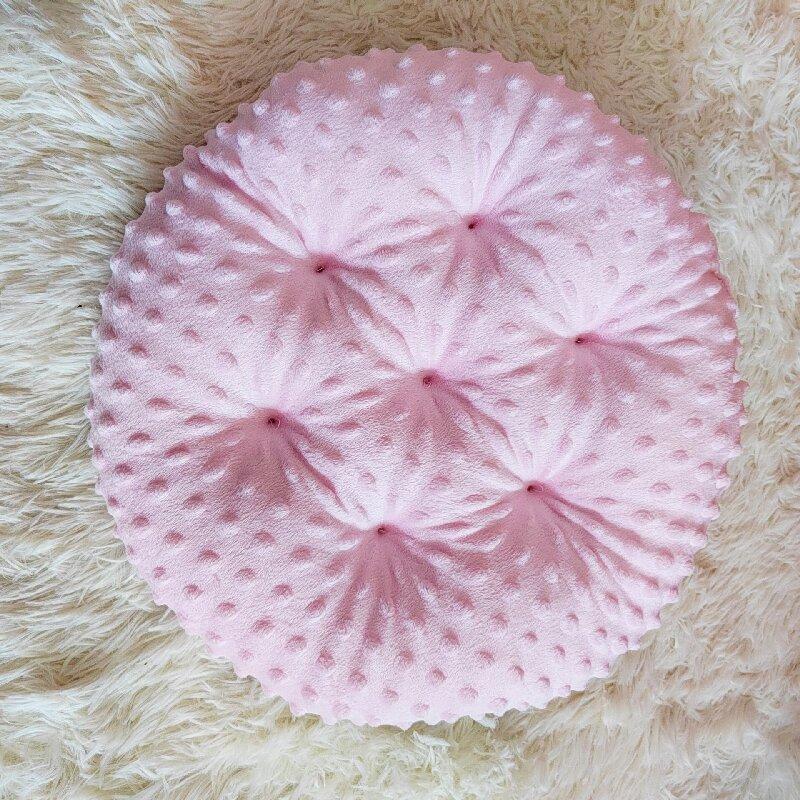 Thicken Dining Chair Cushion Office Chair Pad 45cm/50cm Round Cushion Soft Futon Bedroom Bay Window Tatami Stool