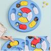 Non-slip Dog Puzzle Toys Anti Choking Slow Feeder Bowl Educational Toys Pet Training Game  Training