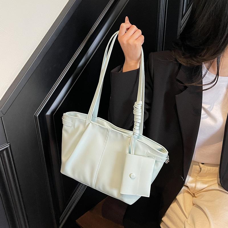 Korean Niche Retro Tote Bag New Large-capacity Lazy Style Underarm Shoulder Bag Casual Versatile Handbag Tide