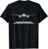 Pilot Aviation Airplane Airport Runway Aircraft Landing Gift Unisex T-Shirt