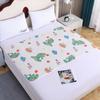 30*40 Waterproof Washable Mattress Pee Pad Baby Toddler Cute Cartoon Bed Protector Bedding Pee Pad Cloth Breathable