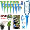 48/12/6pcs Auto Drip Irrigation Watering System Dripper Spike Kits Garden Household Plant Flower Automatic Waterer Tools