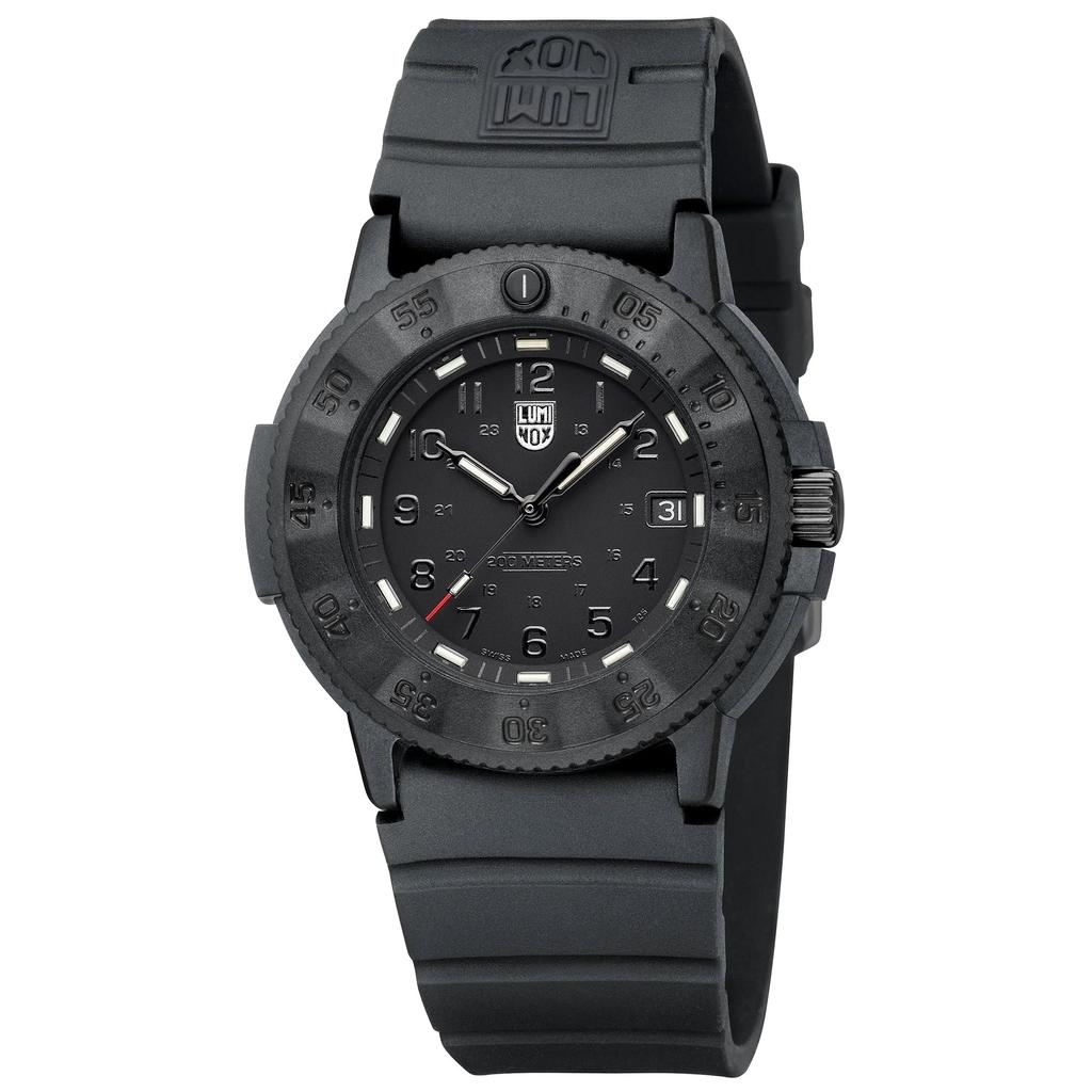 Аналоговые часы Luminox с ремешком из нержавеющей стали для мужчин XS.3001.EVO.BO, черный,