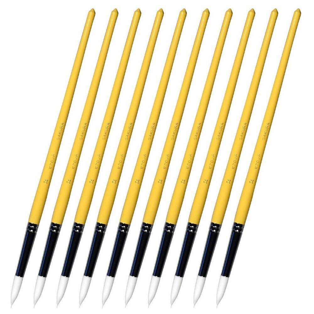 Краски Sakura Craypas Sebron Sebron R12 10 кистей Кисть, Нет. 12, (10),