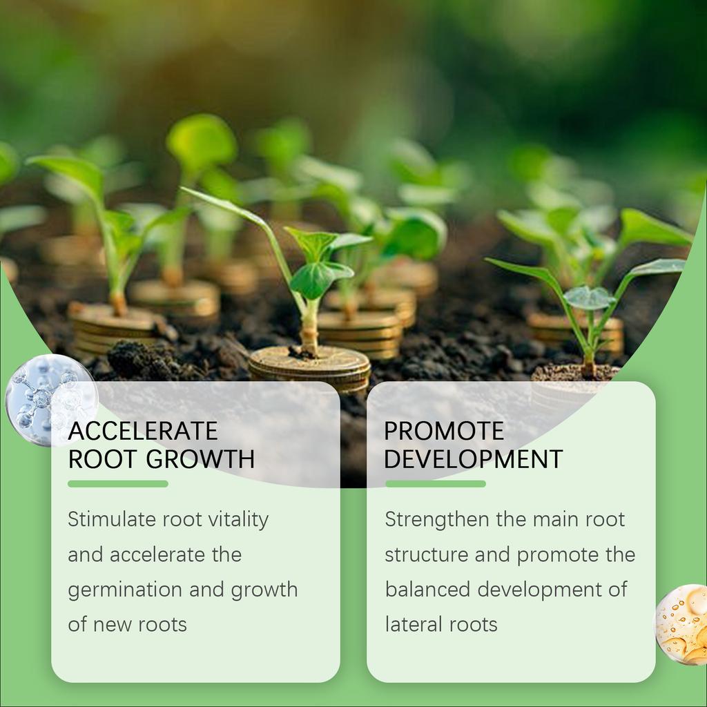 Эффективное решение для стимуляции роста корней растений, подходящее для домашнего садоводства, сельскохозяйственных посадок, гидропоники и обработки почвы, 50 мл