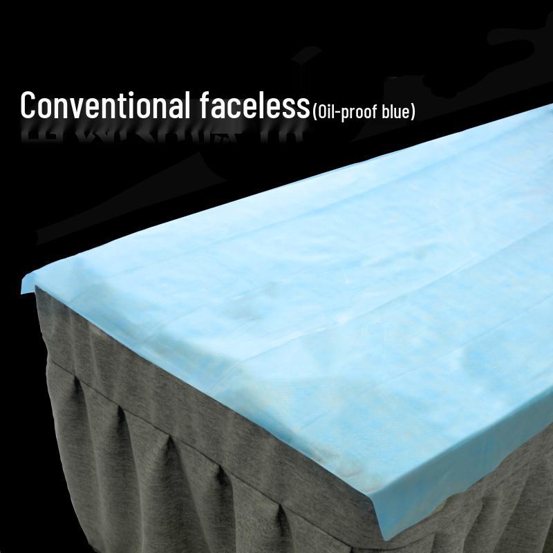 100 Disposable Waterproof Oil-Proof Bed Sheets with Hole for Spa, Beauty Salon, or Massage Table