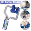 90-Degree Corner Clamp Ergonomic Handle Adjustable Thickness Multipurpose Handheld Right Angle Clamp