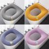 Thicken Warme WC Toilet Seat Cover Soft Mat Washable Closestool Mat Seat Case Toilet Lid Pad Bidet Cover Bathroom Accessories