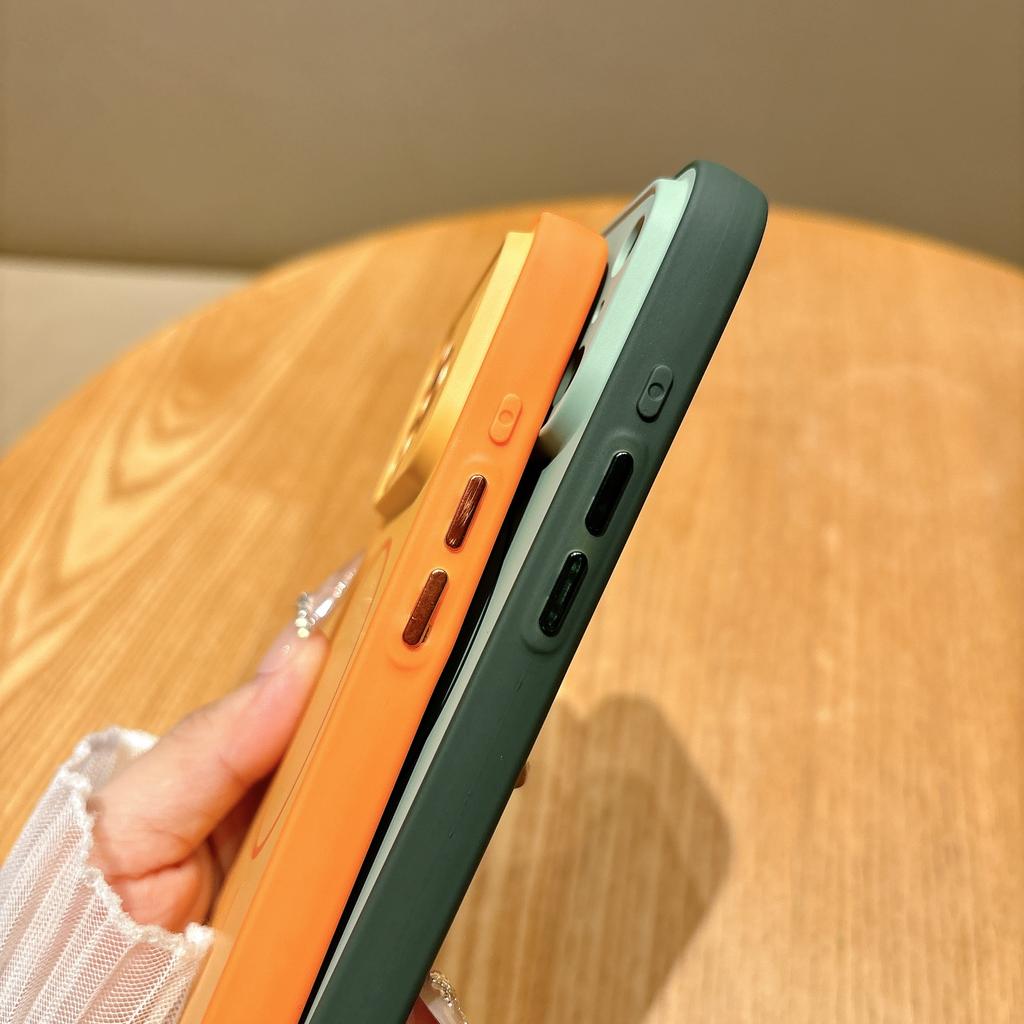 Для Magsafe Магнитный Беспроводной Зарядный Чехол Для iPhone 17 Air 11 12 13 14 15 16 Pro Max Plus Матовый Мягкий Силиконовый Ударопрочный Чехол