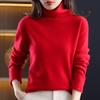 Женский кашемировый свитер Qinghe cashmere 30% кашемир 70% шерсть Женский осенне-зимний кашемировый свитер мягкий и теплый