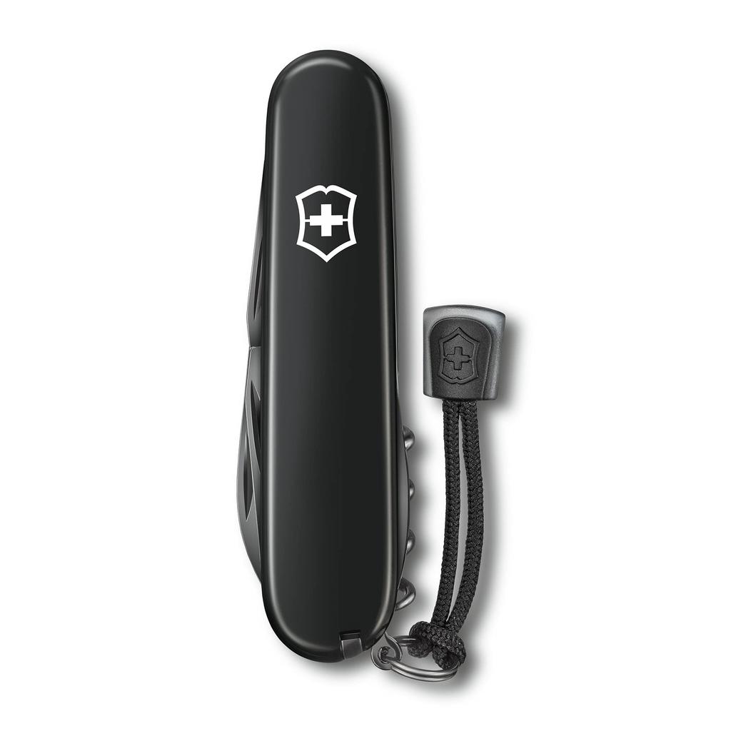 VICTORINOX Spartan Onyx Black Spartan Swiss Army Knife Многофункциональный нож для отдыха на природе Подарочный нож Jutoku Swiss Made с 12 функциями Компактный