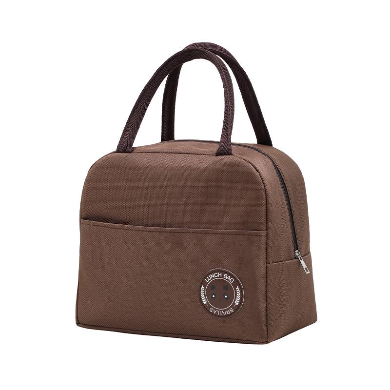 Изолированная сумка для ланча из ткани Оксфорд для офисных работников