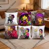 Skaterlight Infected Lampert Pillow Cover Polyester Square Cushion Case 45 cm Decorative for Home Couch Bed Car Decor