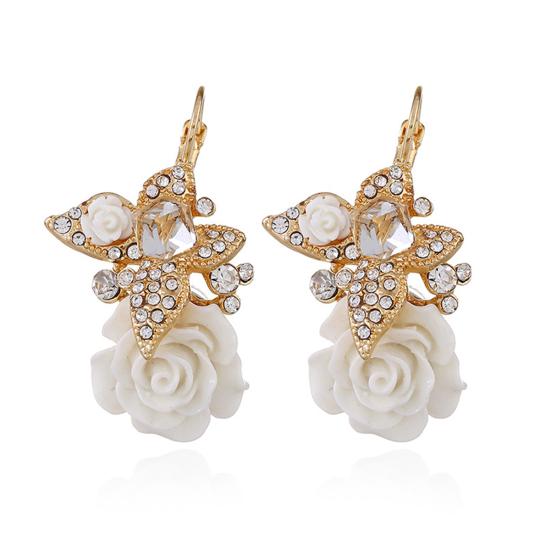 Stylish Earrings Shiny Vintage Decoration