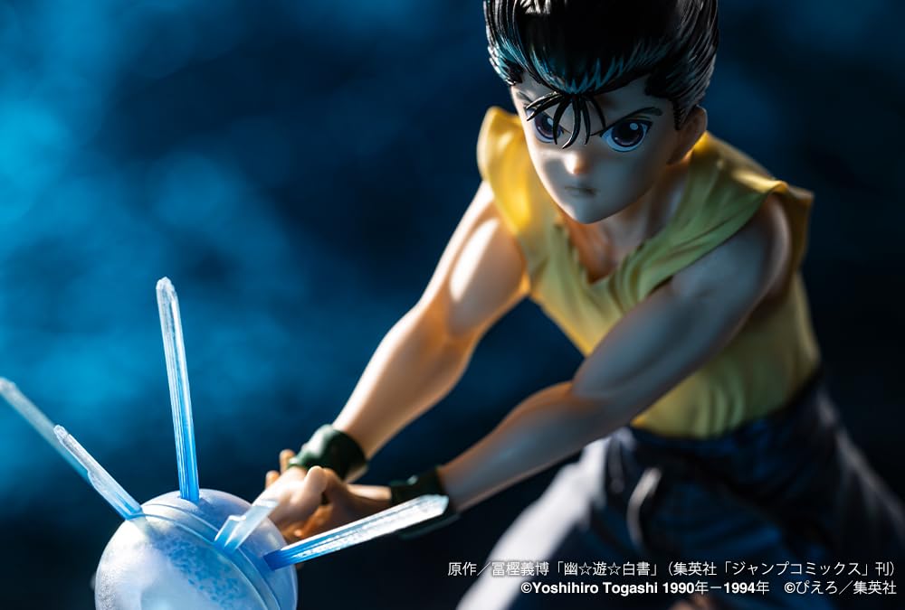 KOTOBUKIYA Yu Yu Hakusho ARTFX J Yusuke Urameshi масштабная окрашенная готовая фигурка из ПВХ, версия 2 1/8