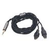 Replacement Sound Upgrade Cable Professional 3.5mm Plug Earphone Replacement Cable for Sennheiser HD580 HD650 HD660S