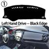 Для Toyota Fielder AXIO 2014 2015 2016 2017 2018 Панель приборов Покрытие Доска Противоскользящий коврик Защитная накладка Автомобильный Коврик-солнцезащита Ковер