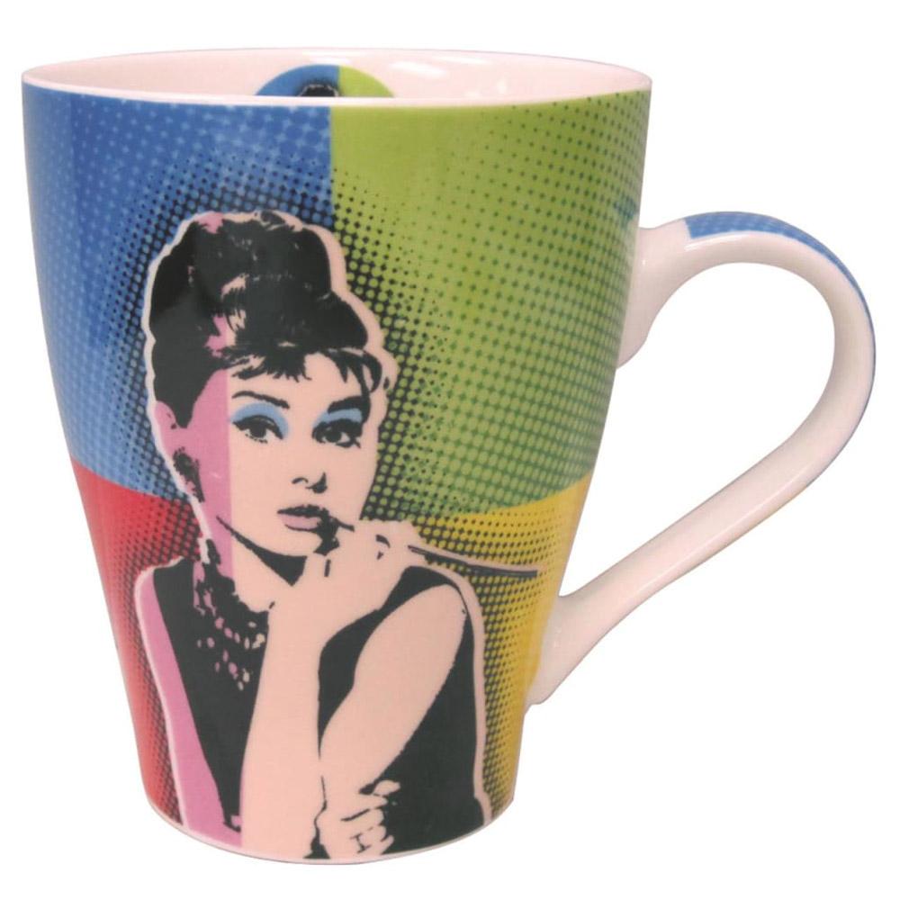 Dakota Pop Art Mug (Audrey Hepburn)